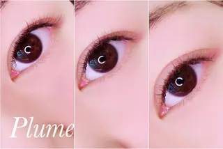 マツエク・マツパ Plume[ﾌﾟﾘｭｰﾑ]所属・Plume ﾌﾟﾘｭｰﾑのマツエク・マツパデザイン