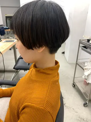 ショート LEBEN所属・leben serikaのヘアスタイル