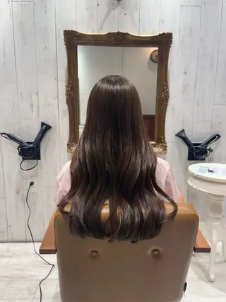 ロング カラー re view 日和のヘアスタイル