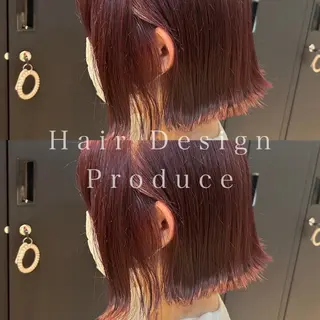 うる艶&縮毛矯正 ⟡.·小林理菜⟡.·のヘアスタイル