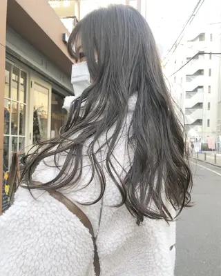 ロング カラー 🌷ボブ/髪質改善 ストレートのヘアスタイル