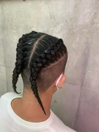 ヘアアレンジ HARURU🪮✨ ブレイズ海外ヘアのヘアスタイル