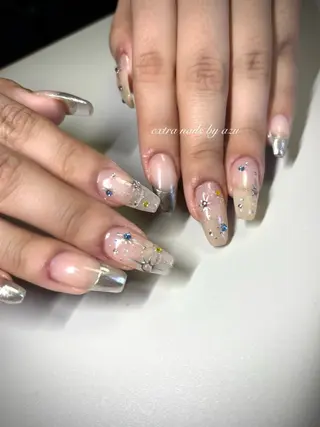 ネイル extranails /wax　azuのネイルデザイン