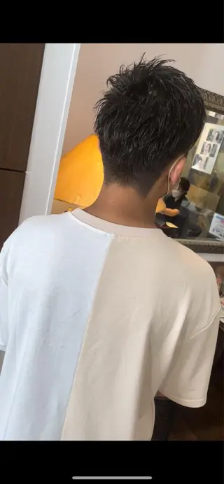 ショート メンズ 福見 美保のヘアスタイル