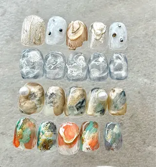 ネイル Cleo中目黒店 Hinahoのネイルデザイン