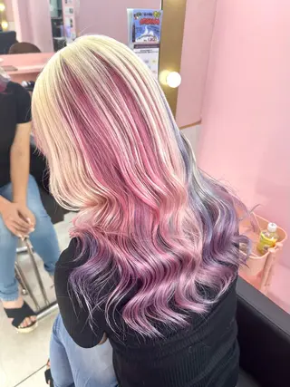 ロング カラー 🎀憧れ髪色再現🎀 /MANATOのヘアスタイル