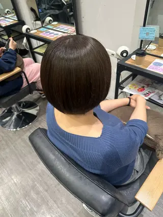 ショート カラー 艶髪レイヤー上田 紗也🇰🇷💗のヘアスタイル