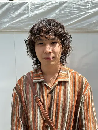 パーマ メンズ 似合わせカット /パーマ岡本淳平のヘアスタイル