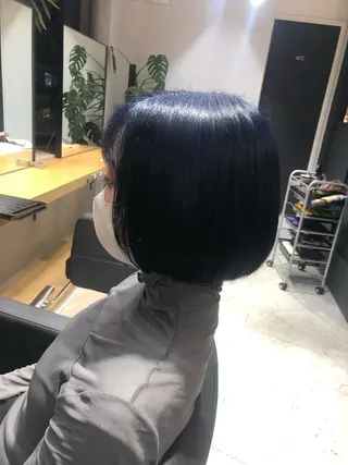 ショート ✨髪質改善ストレート ×ミニボブ✨萩原　翼のヘアスタイル