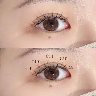 マツエク・マツパ 名古屋 IZUMIのマツエク・マツパデザイン