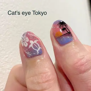 ネイル マツエク・マツパ Cat's eye TOKYO 新宿店のネイルデザイン
