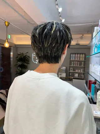 カラー メンズ je suis heureuse所属・ハイライトカラー 🌀ゆい❣️のヘアスタイル