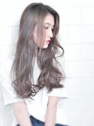 セミロング カラー Emitas.柳通り店所属・山﨑 大暉【ダブルカラー】のヘアスタイル