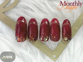 ネイル NAIL&SPA P-BOX南浦和所属・P-BOX MIOのネイルデザイン