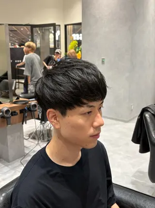 ショート メンズ 豊洲メンズカット 宮崎大弥のヘアスタイル