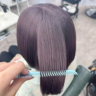 ショート カラー JUNSHIN🦋 ヘアセット／カラーのヘアスタイル
