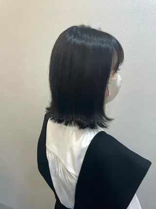 ミディアム ボブ/髪質改善/ soiナカジママドリのヘアスタイル