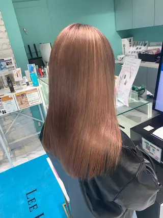 ロング 髪質改善&縮毛矯正 池本 有宏のヘアスタイル