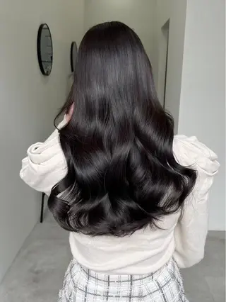 ロング カラー EleRe 栄店【エレリー】所属・艶髪ヘア🤍/ 透明感himiのヘアスタイル