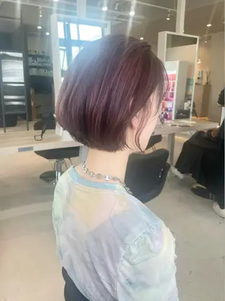ショート カラー SOYON守口ジャガータウン店【ソヨン】所属・AKI 🐉のヘアスタイル