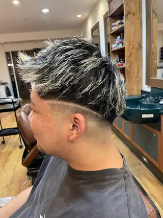 ショート メンズ THEGIFT BARBERSHOP所属・北原 右恭のヘアスタイル