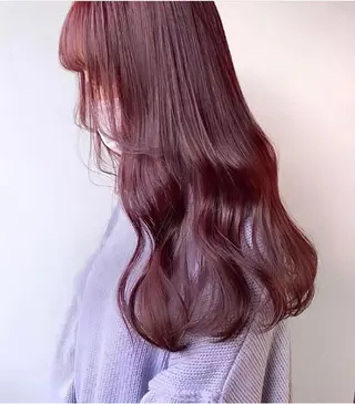 カラー RIKO👼🏻💓 韓国ガーリーのヘアスタイル