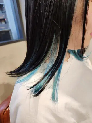ミディアム 友成 星来のヘアスタイル