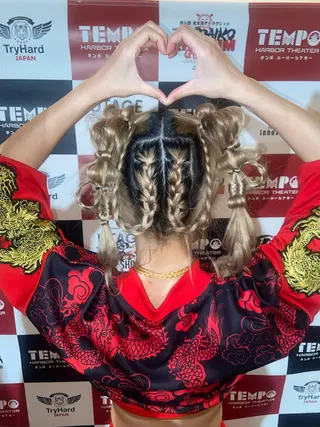 ヘアアレンジ vent-cloud LOCUS所属・ちあり ／ヘアアレンジ🌼のヘアスタイル