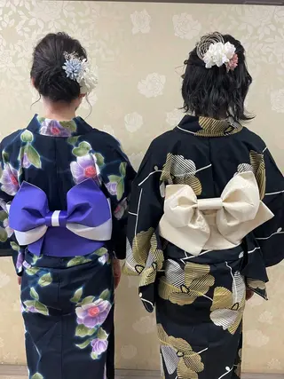 ミディアム ヘアアレンジ 徳留 もも花のヘアスタイル