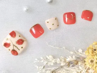 ネイル ネイルPetit Ribbonのネイルデザイン