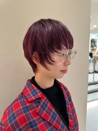 ショート カラー kako　ショート ボブのヘアスタイル