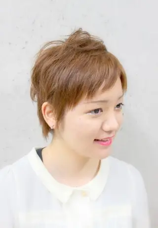 ショート カラー 村上 貴徳のヘアスタイル