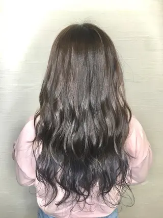 ロング カラー ヘアアレンジ 🧶ブリーチカラー TERU🧶のヘアスタイル