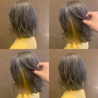 ミディアム カラー nambu-GARDEN所属・上田 昂雅のヘアスタイル