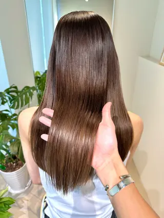 ロング eto所属・髪質改善スペシャリス ト長尾勇弥/梅田中津のヘアスタイル