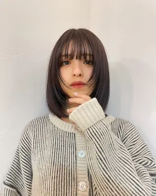 カラー ALBUM銀座‪‪ RURUKA‪‪❤︎のヘアスタイル