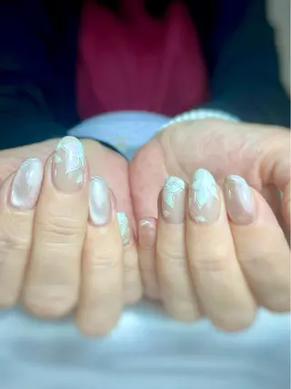 ネイル ﾈｲﾙｻﾛﾝ Bellefleurのネイルデザイン