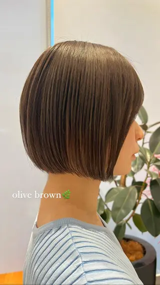 ショート カラー k-two あべのキューズモール所属・k-two 天王寺♡ honokaのヘアスタイル