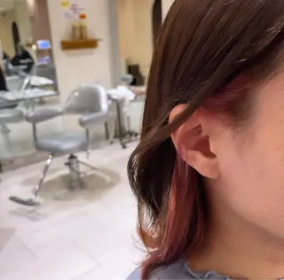 カラー haruna ☪︎のヘアスタイル