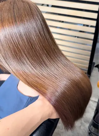 セミロング ひろし/髪質改善/ 縮毛矯正/上品✨のヘアスタイル