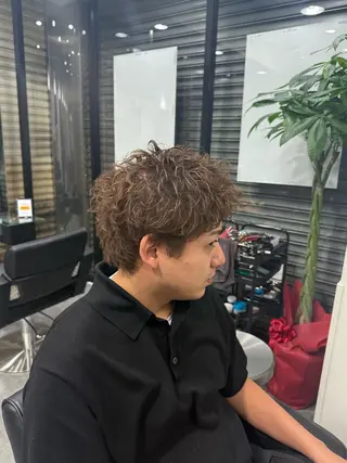 パーマ ⭐️曲がる縮毛矯正 /パーマ本田有里⭐️のヘアスタイル