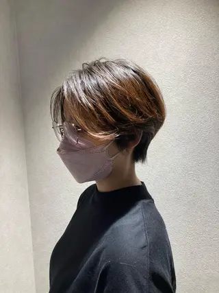 ショート 宮下 弦也のヘアスタイル