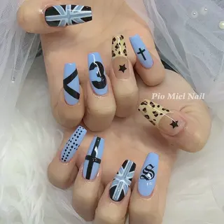 ネイル HANA 長さだしのネイルデザイン