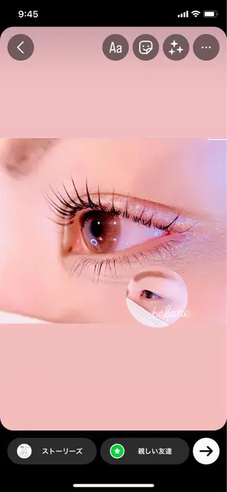 メンズ マツエク・マツパ アイブロウ eyelash salon 3+所属・3+ MIYUKIのマツエク・マツパデザイン