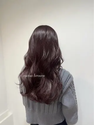 ロング カラー 透明感カラー／ 艶感カラー／RAMUのヘアスタイル