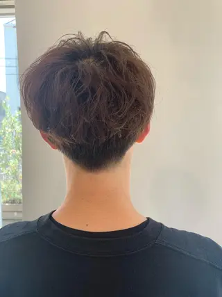 ミディアム カラー パーマ ヘアアレンジ 加藤 綾華のヘアスタイル