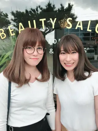 セミロング カラー パーマ CACETTE所属・タナハラ クミコのその他イメージ