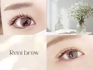 マツエク・マツパ Reni　brow ナカタニのマツエク・マツパデザイン