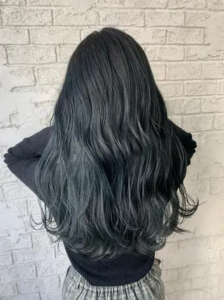 セミロング 🇺🇸ハイライト特 化美容師🇺🇸漆沢のヘアスタイル