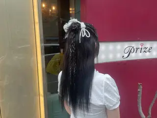 ロング ヘアセット/艶カラー ♡Ayaka♡のヘアスタイル